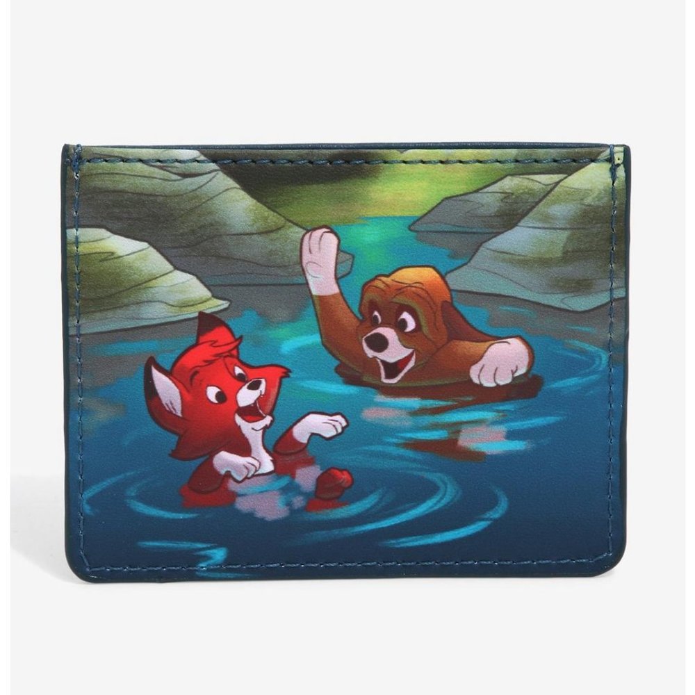 Loungefly Disney The Fox and the Hound Splash Cardholder